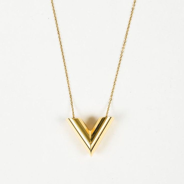 Victory Necklace Stainless Steel Anti Tarnish