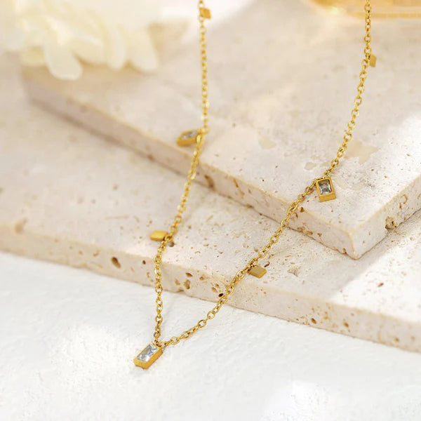 Juliet Charm Necklace Stainless Steel Anti Tarnish