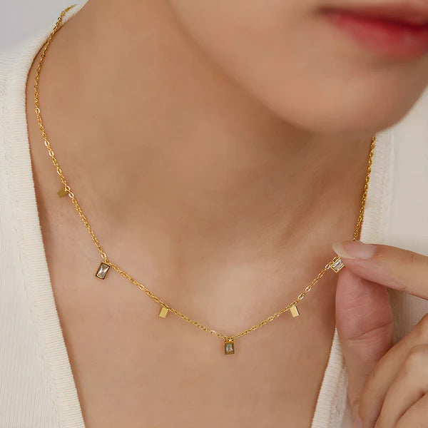 Juliet Charm Necklace Stainless Steel Anti Tarnish