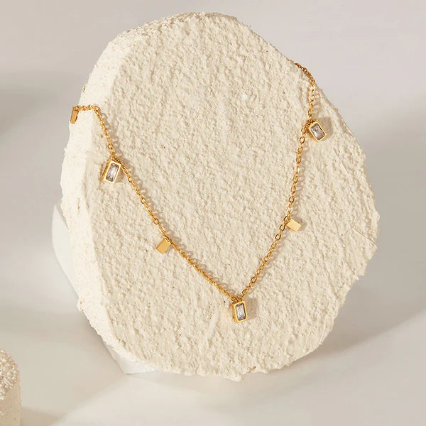 Juliet Charm Necklace Stainless Steel Anti Tarnish
