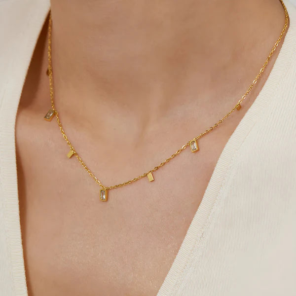 Juliet Charm Necklace Stainless Steel Anti Tarnish