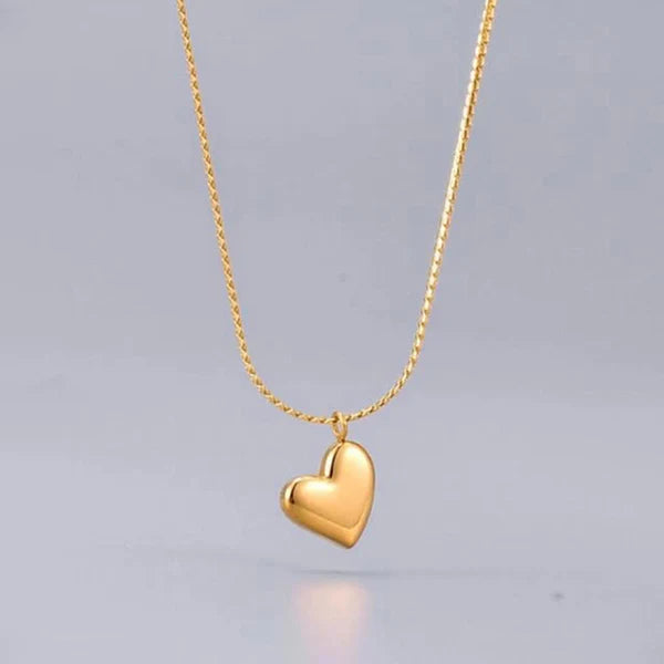 Sweetheart Necklace Stainless Steel Anti Tarnish