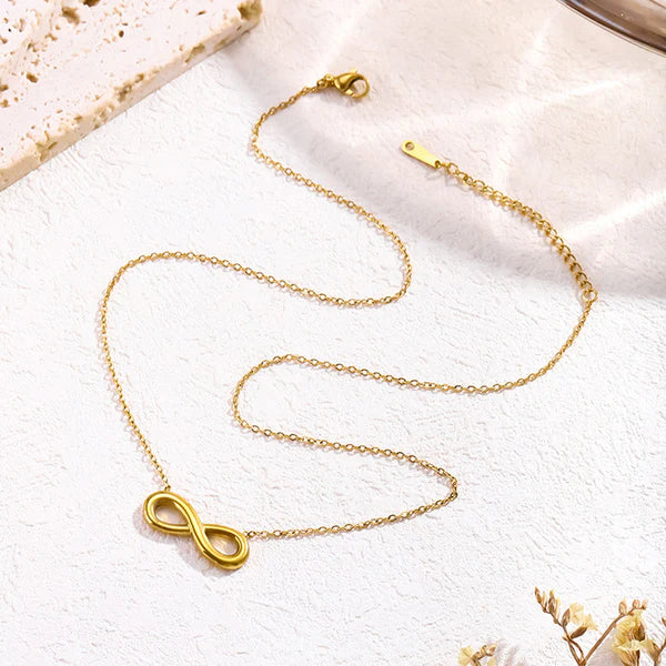 Infinty Necklace Stainless Steel Anti Tarnish