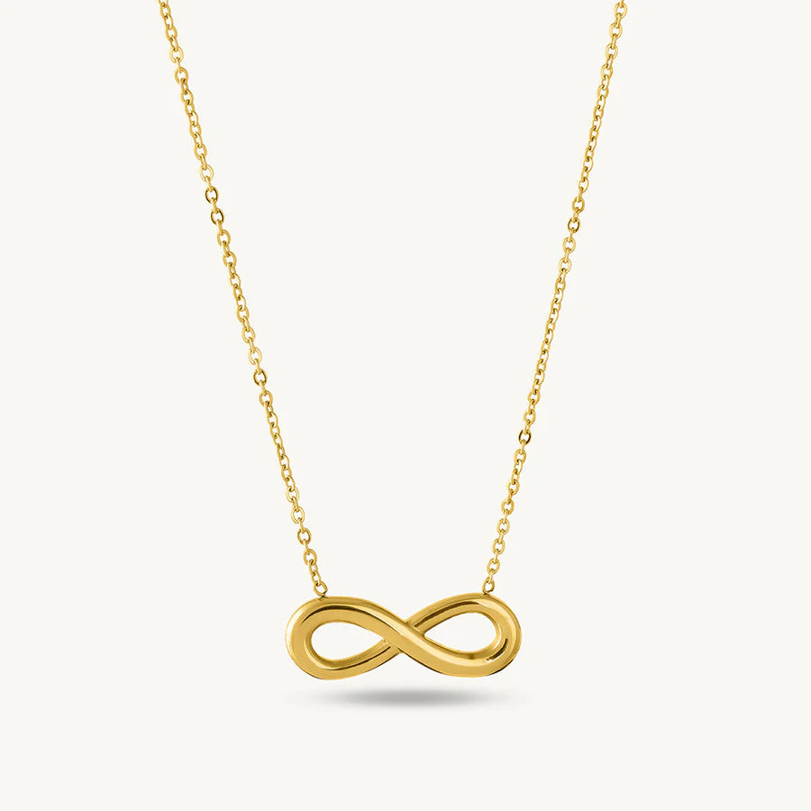 Infinty Necklace Stainless Steel Anti Tarnish
