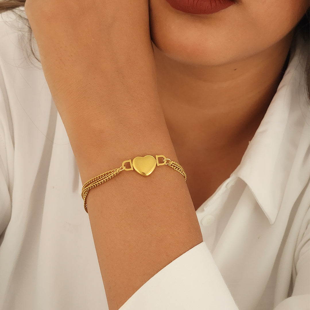 Triheart Bracelet