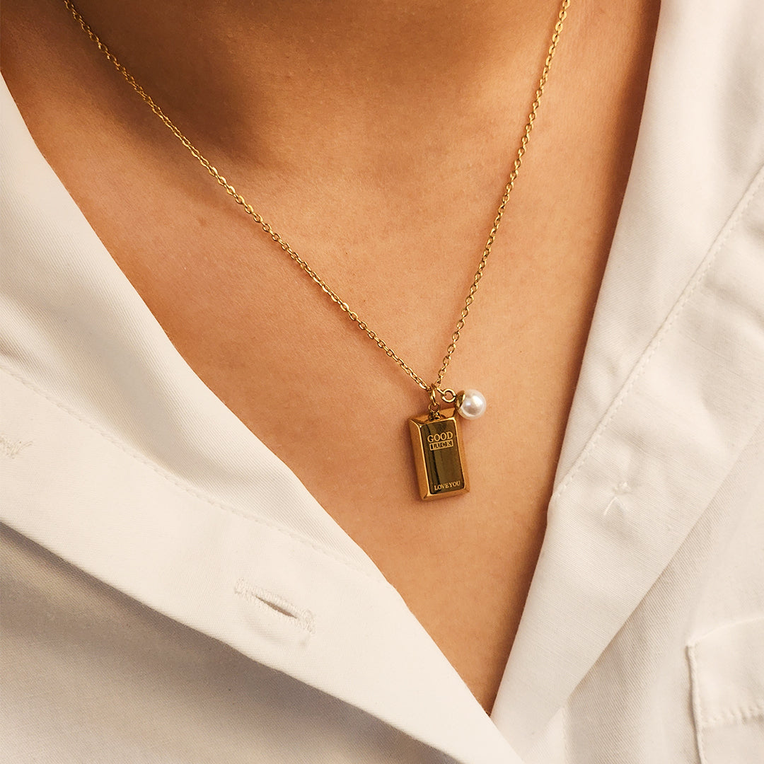 Fortune Necklace Stainless Steel Anti Tarnish