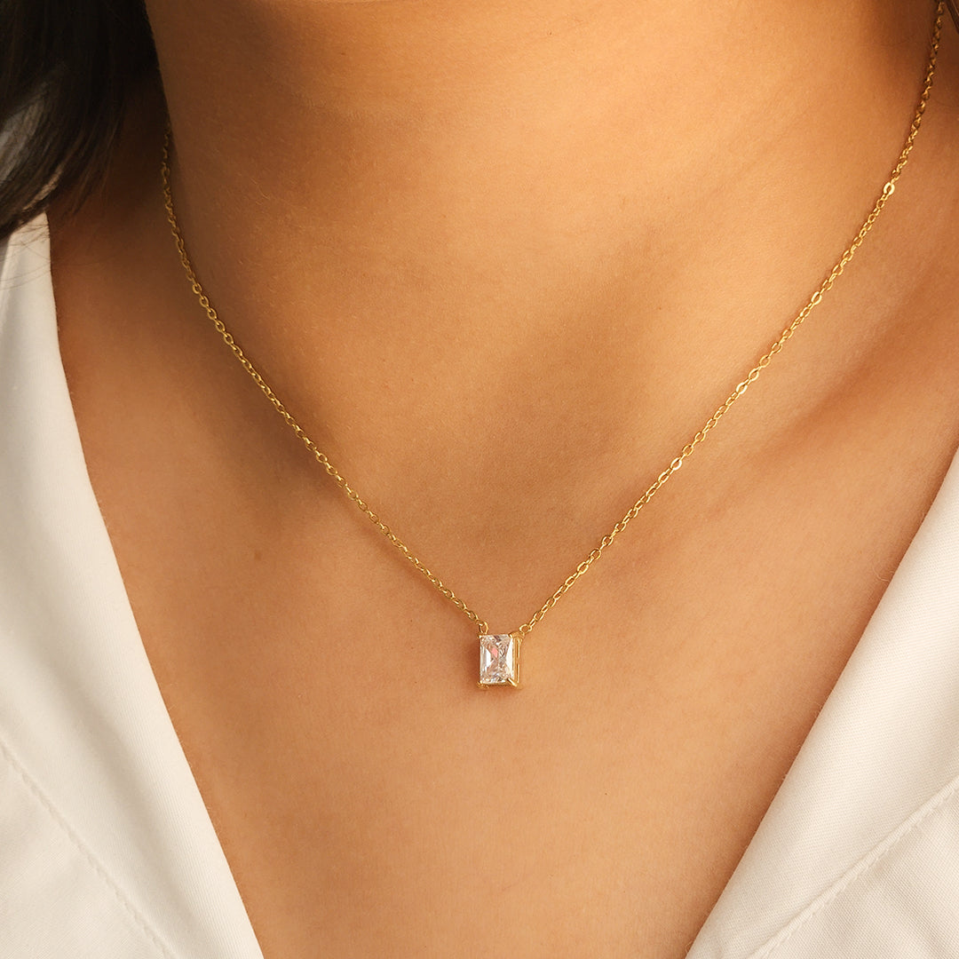 Pearl Necklace Stainless Steel Anti Tarnish