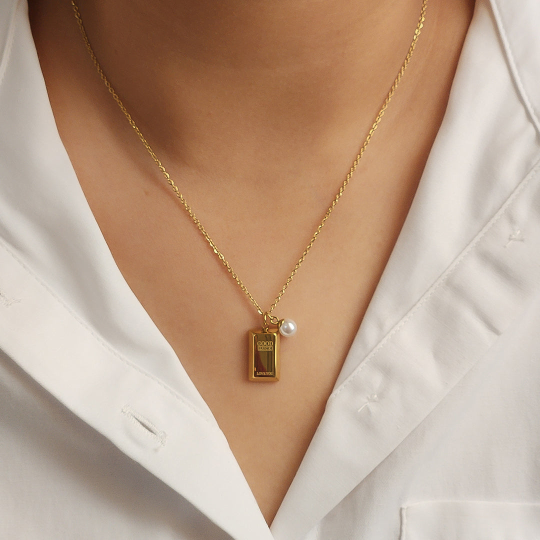 Fortune Necklace Stainless Steel Anti Tarnish