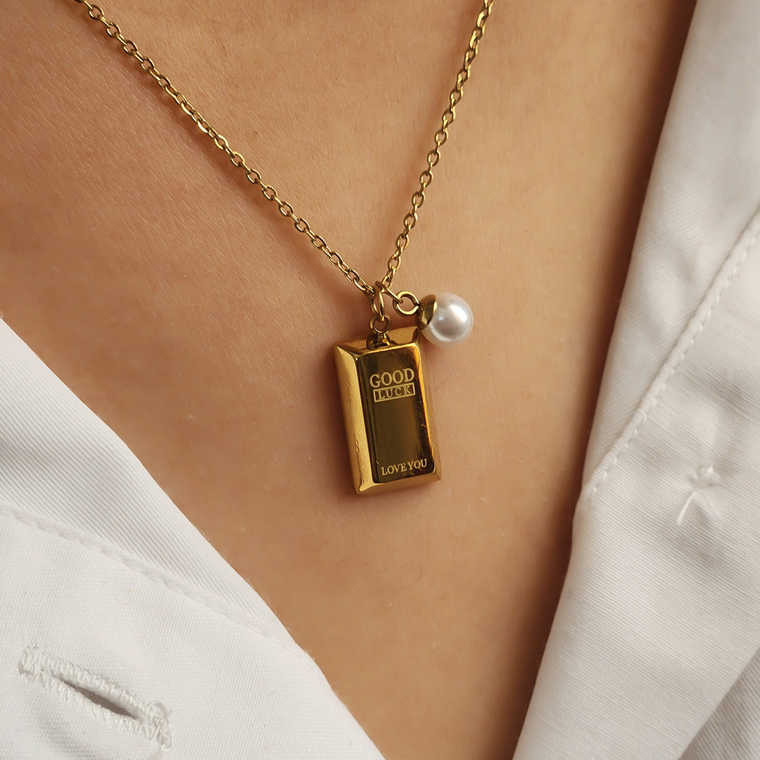Fortune Necklace Stainless Steel Anti Tarnish