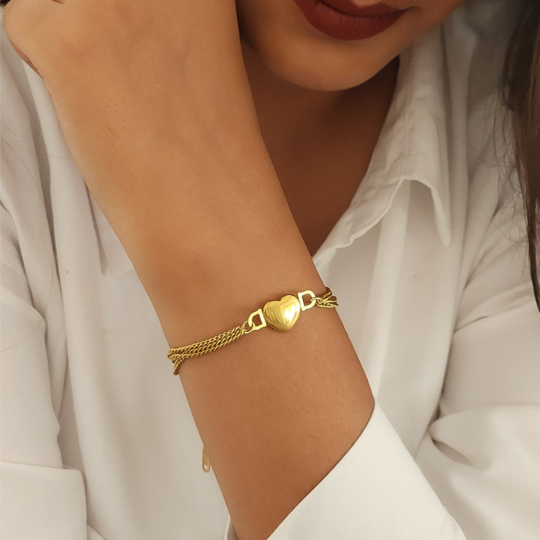 Triheart Bracelet