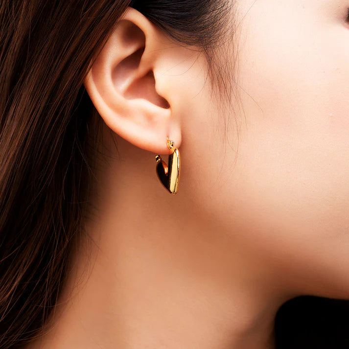 Heart Earring Anti Tarnish