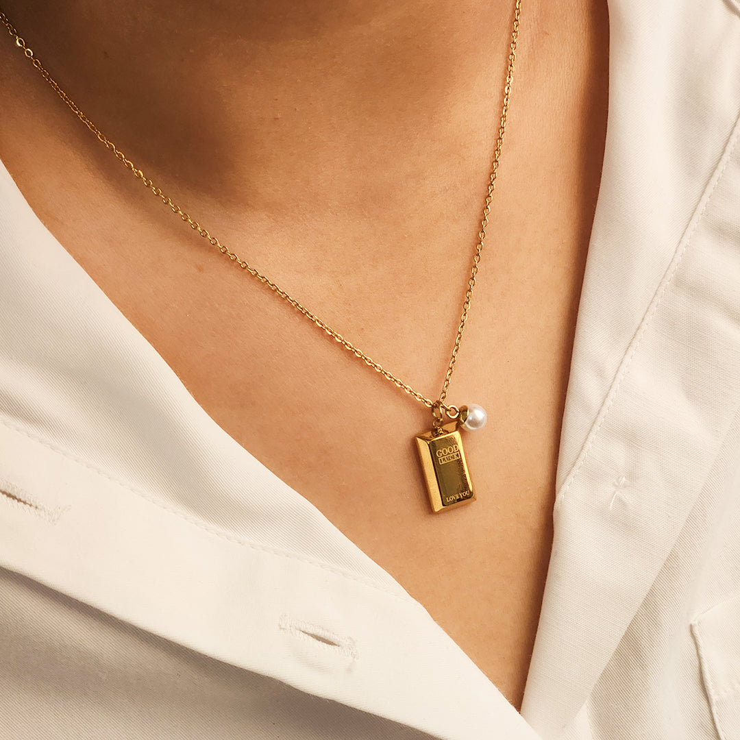 Fortune Necklace Stainless Steel Anti Tarnish