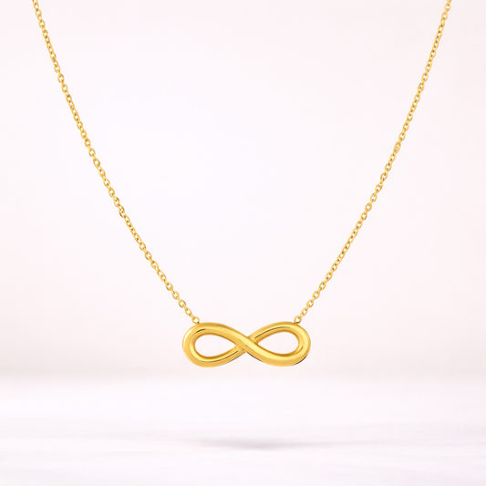 Infinty Necklace Stainless Steel Anti Tarnish