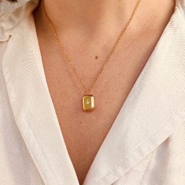 Solace Glow Pendant Necklace