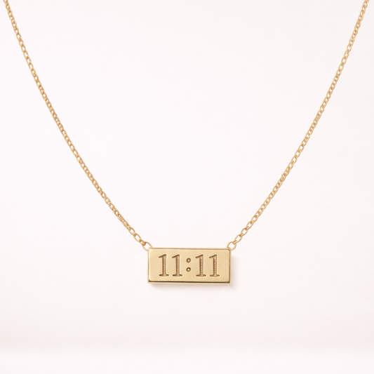 11:11 Wish Bar Necklace
