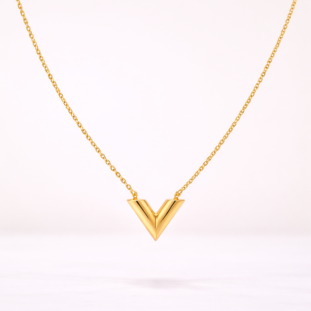 Victory Necklace Stainless Steel Anti Tarnish