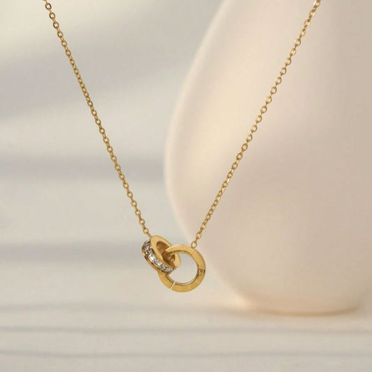 Eclipse Necklace Stainless Steel Anti Tarnish