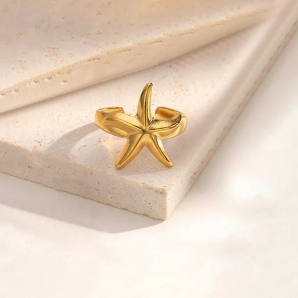 Aurelia Starfish Ring