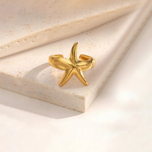 Aurelia Starfish Ring