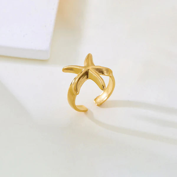 Aurelia Starfish Ring