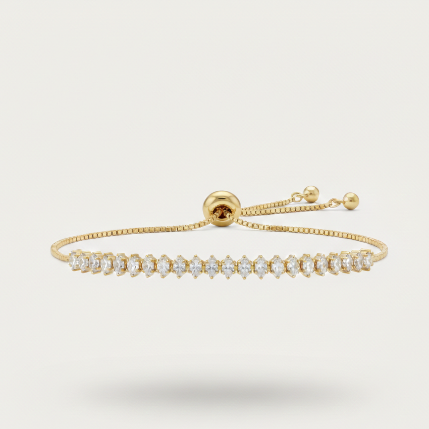 Oval Daimond Tennis Bracelet