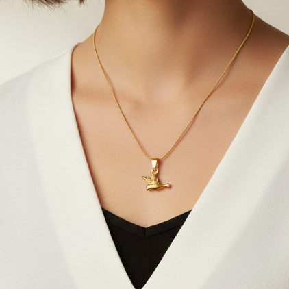 Golden Bird Necklace