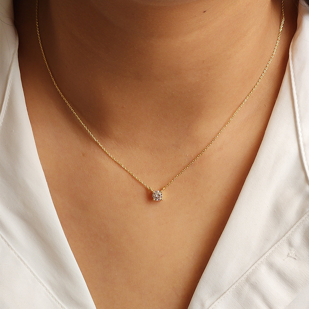 Dainty Diamond Necklace