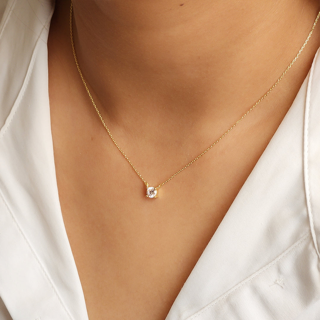 Dainty Diamond Necklace