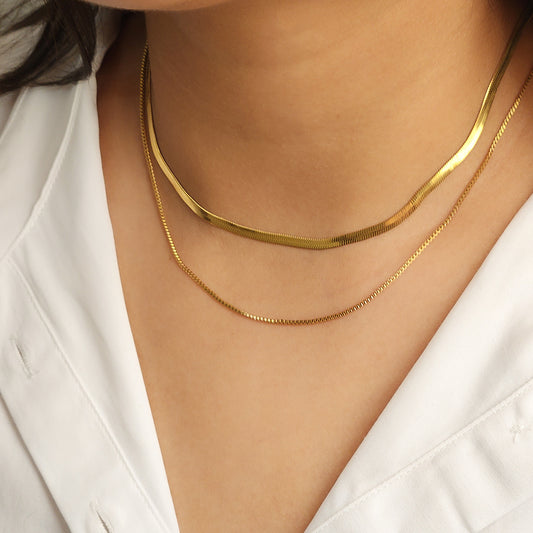 Slinky Duo Necklace